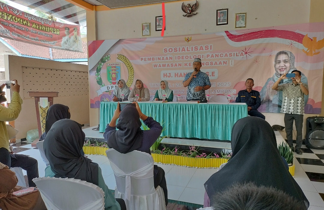 PIP : Kades Trimulyo Padang Cermin Pesawaran Sebut Pancasila Sebagai Pandang Hidup