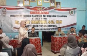 Pahami Pancasila, Anggota DPRD Lampung Elly Wahyuni Gelar Sosialisasi di Pesawaran