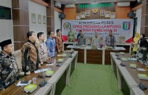 Reses : Staf Ahli Pemkab Pringsewu Sambut Tim Dapil III DPRD Lampung