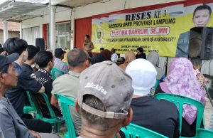 Mustika Serap Aspirasi Peternak Ikan dan Infrastruktur Jalan di Pringsewu