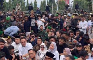 Lampung Jadi Teladan Nasional, Aksi Ribuan Massa Berjalan Damai