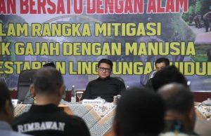 Giri Hadiri Gerakan Bersatu dengan Alam di TNWK