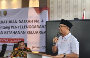 Syukron Muchtar Tekankan Penguatan Ketahanan Keluarga lewat Sosialisasi Perda