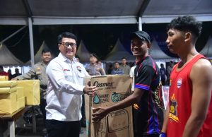 Giri Akbar Dukung Pembinaan Tinju Lampung, Hadiri Kejuaraan Amatir Polresta Bandar Lampung 2026