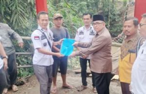 Jembatan Jati Agung di Tanggamus Putus, Supriadi Hamzah Turun Langsung