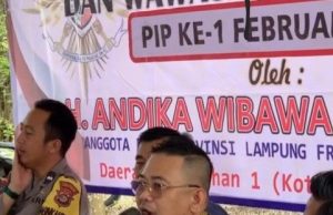 Andika Gaungkan Semangat Pancasila di Labuhan Ratu